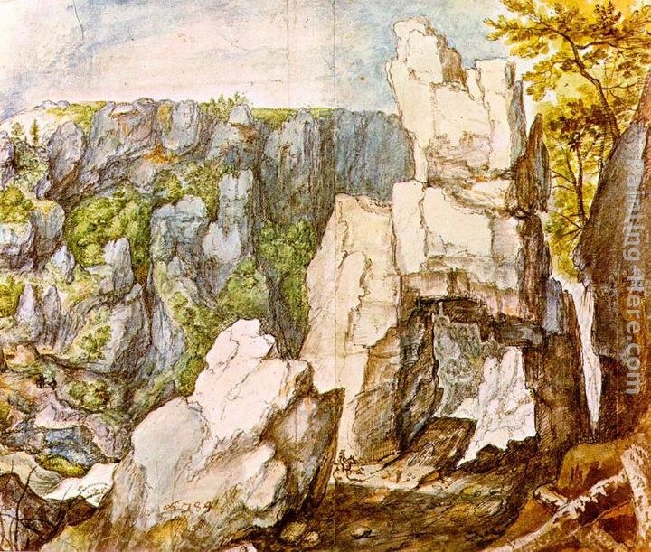 Roelandt Jacobsz Savery Rocky Landscape